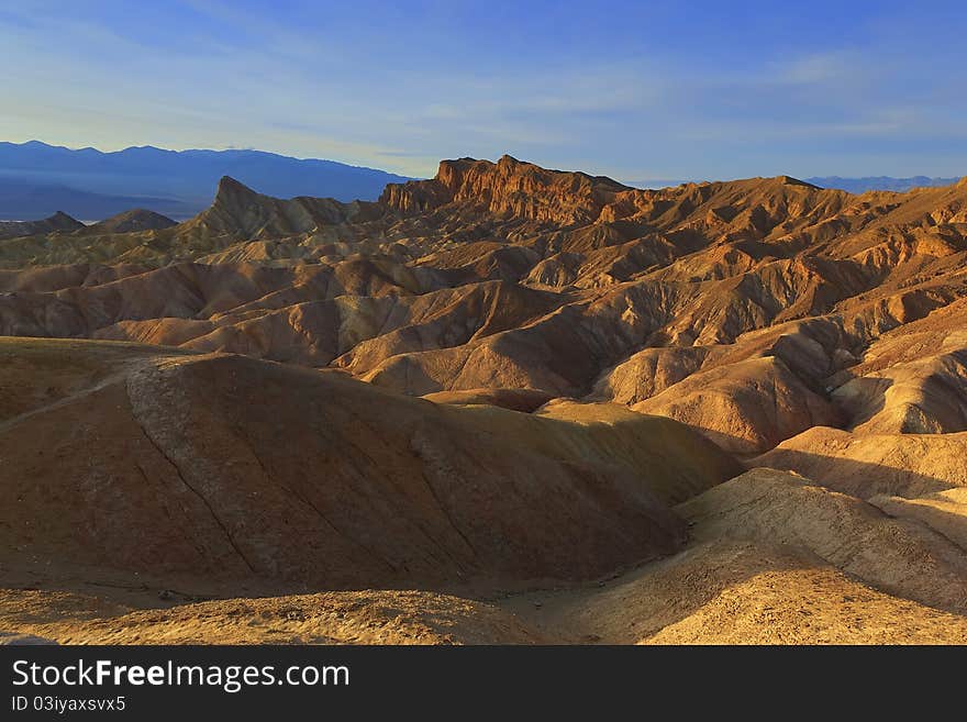 Zabriskie Point Death Valley