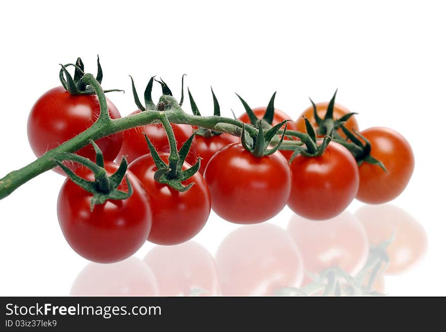 Juicy red tomatoes