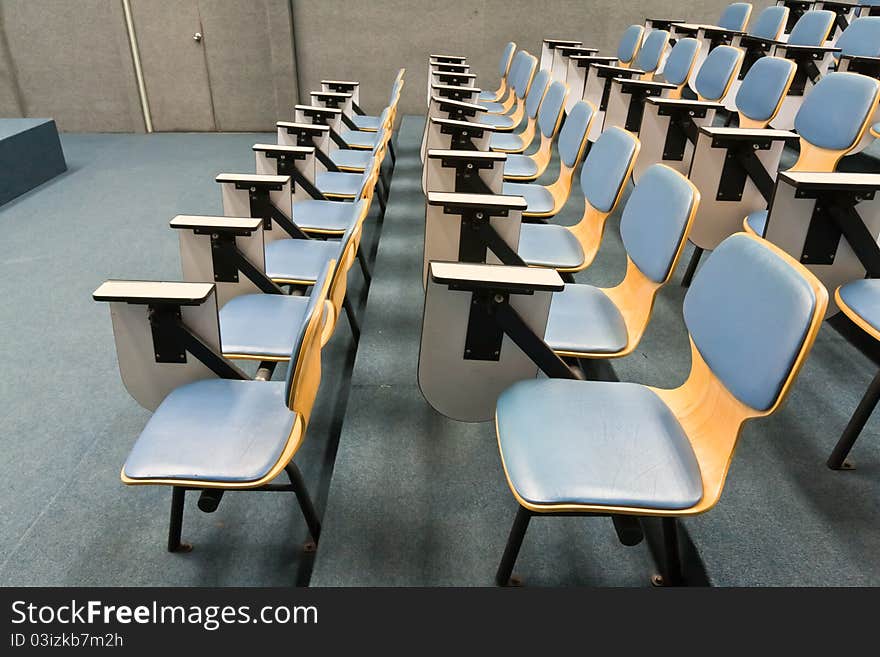 Armchairs in room can use for education or work