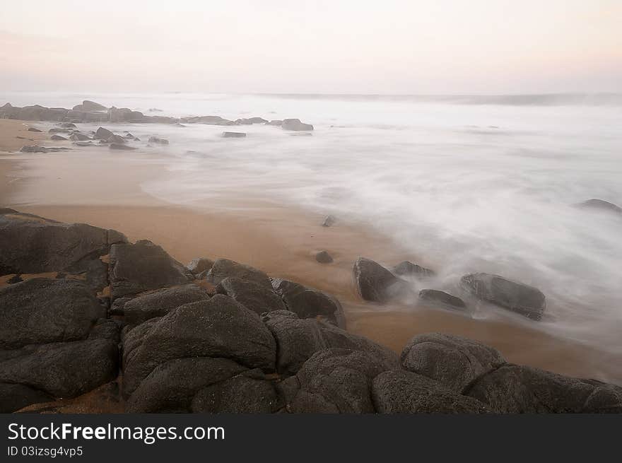 A seascape in South Africa