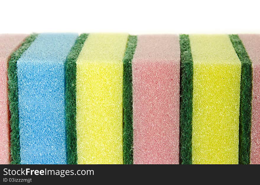 Colorful sponges