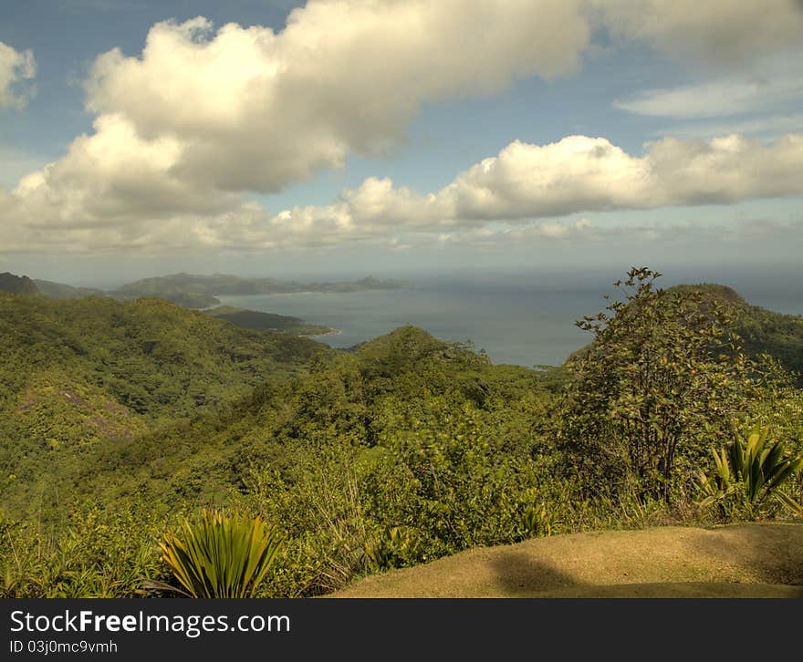 The view from Morne Blanc