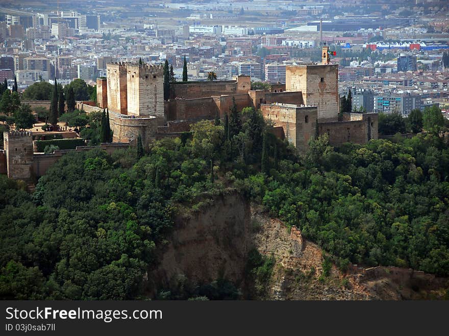 Aerial View Of Granada