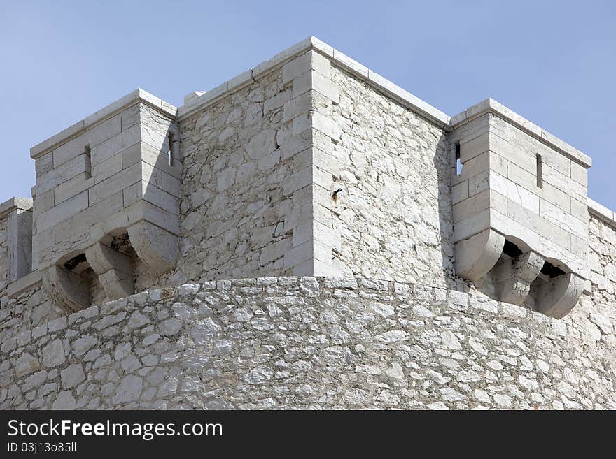 Poméguet's tower on Frioul island near Marseille