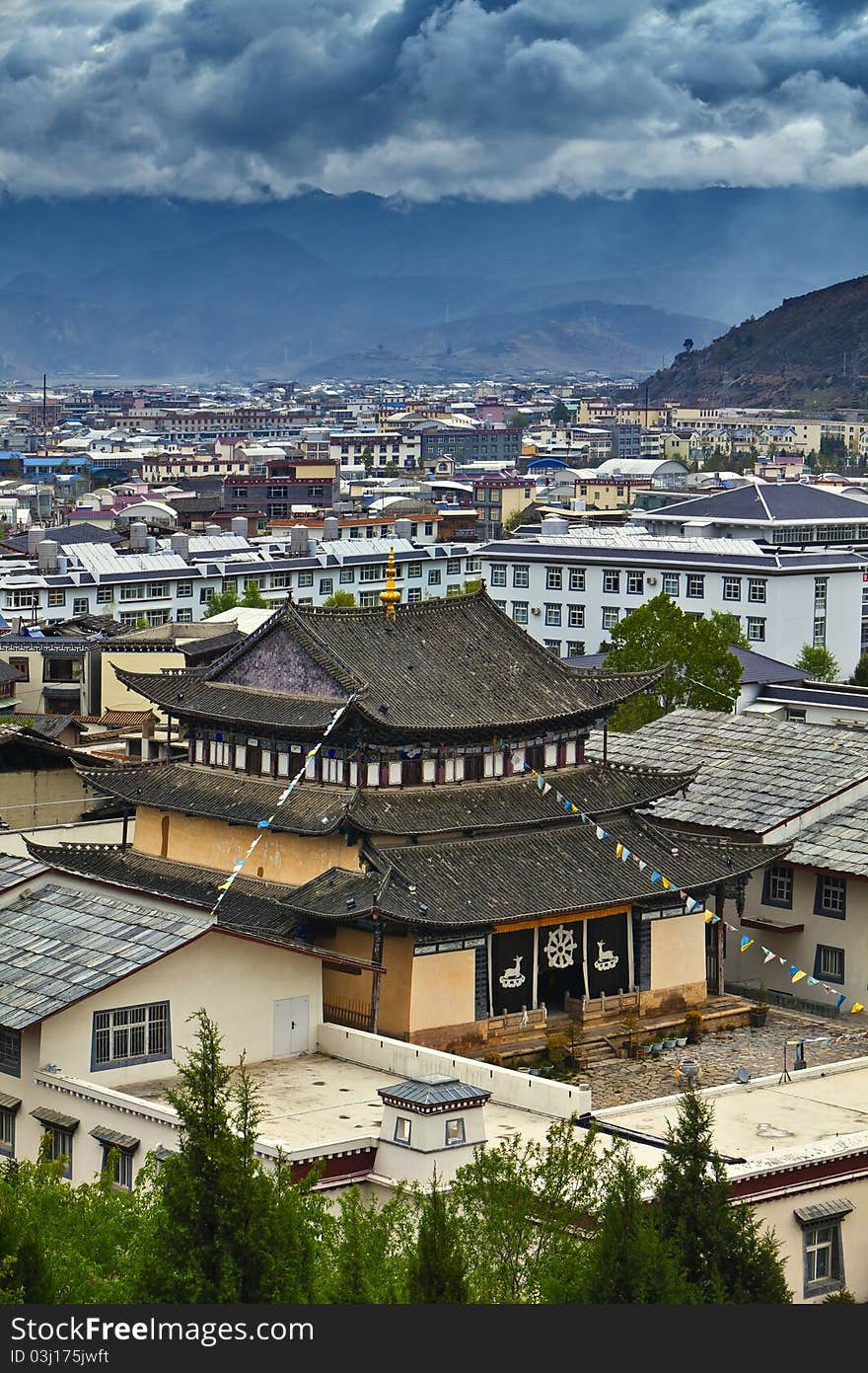 Residential area on shangri-La.