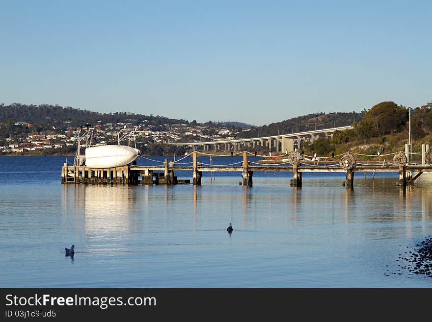 Boats And Pier