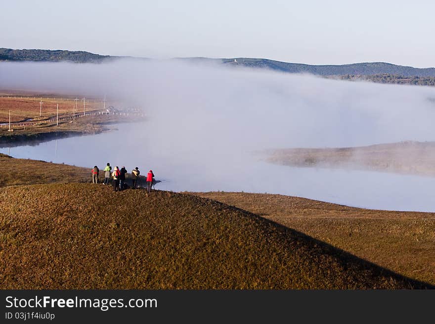 Bashang grassland in May ,China