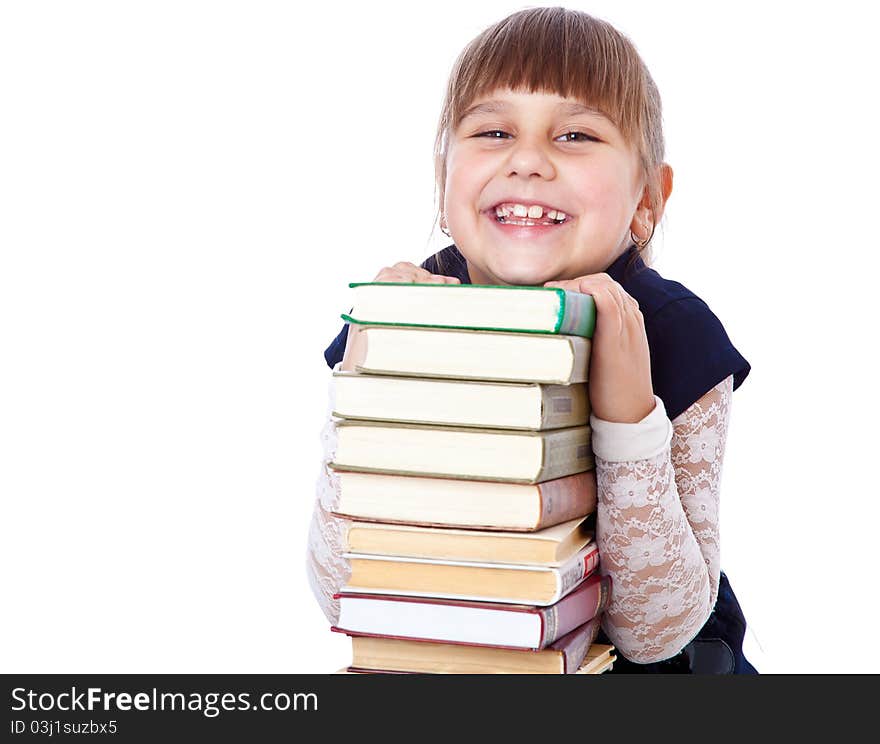 Schoolgirl With Books I