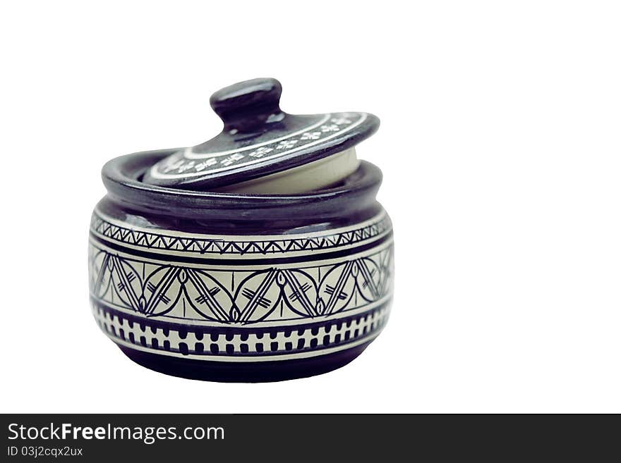 Earthenware Pot With Pattern