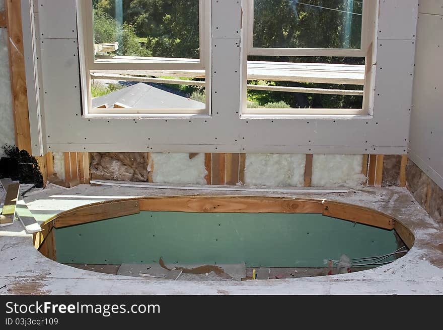 Bathtub under Construction