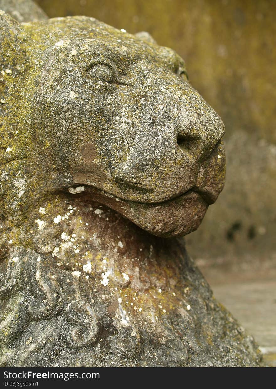 Stone lion