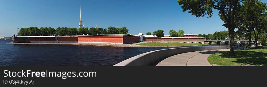 Peter and Paul Fortress panorama