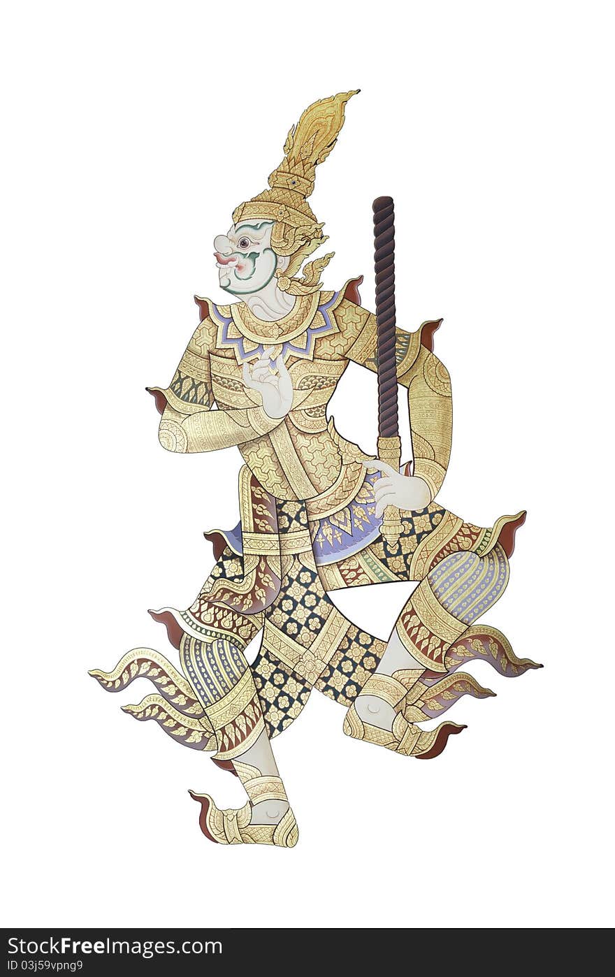 Ancient ramayana pictures on temple wall. Ancient ramayana pictures on temple wall