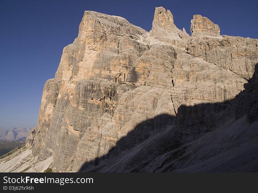 The Dolomites, mountain scenery in Italy