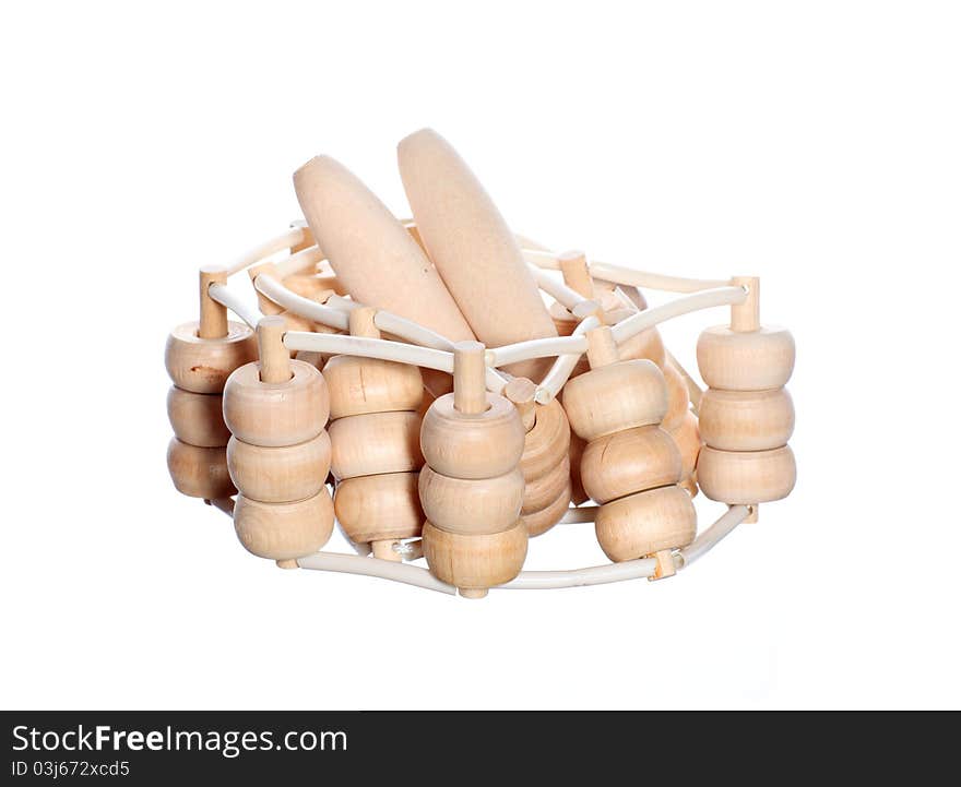 Wooden massager