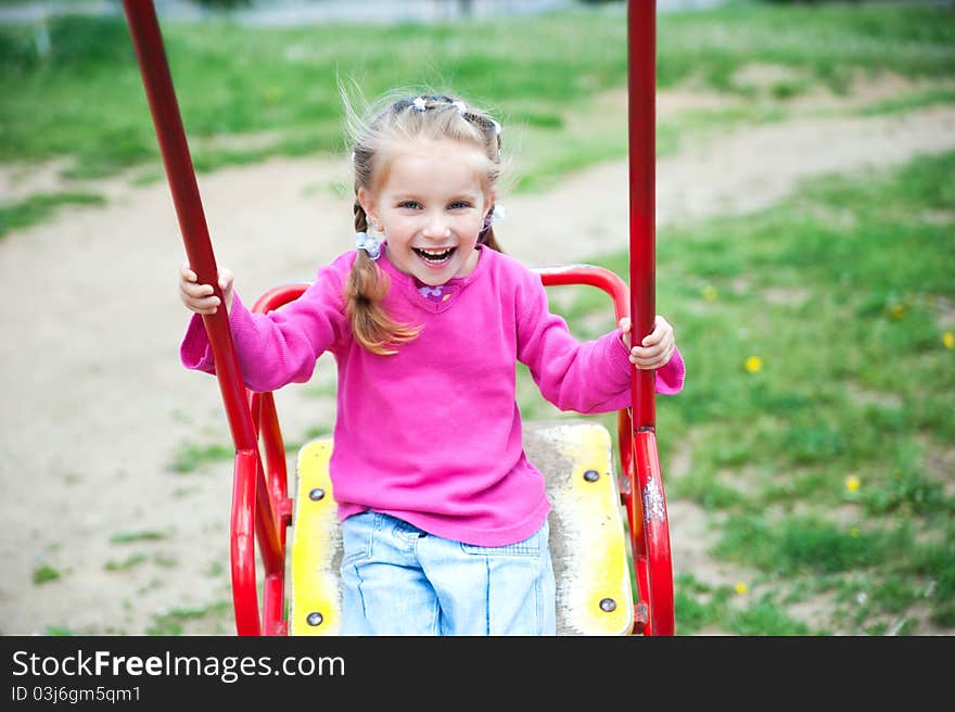 Little Girl Smiling