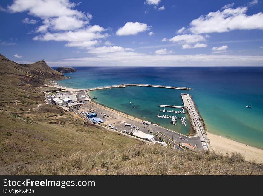 Porto Santo harbor