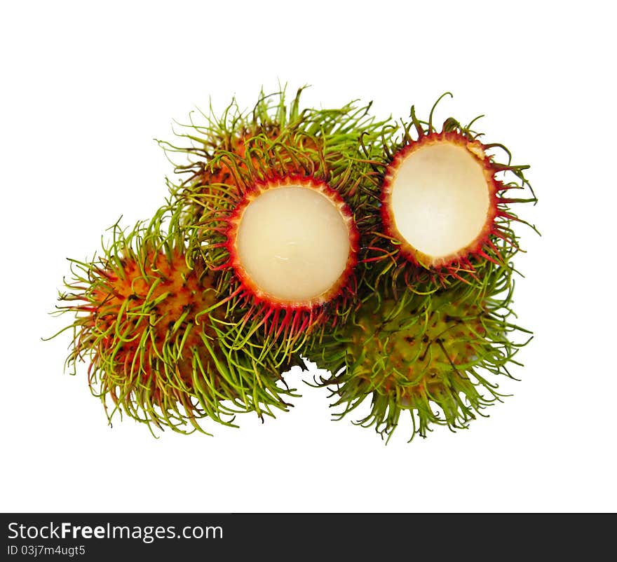 It rambutan fruits and vegetables