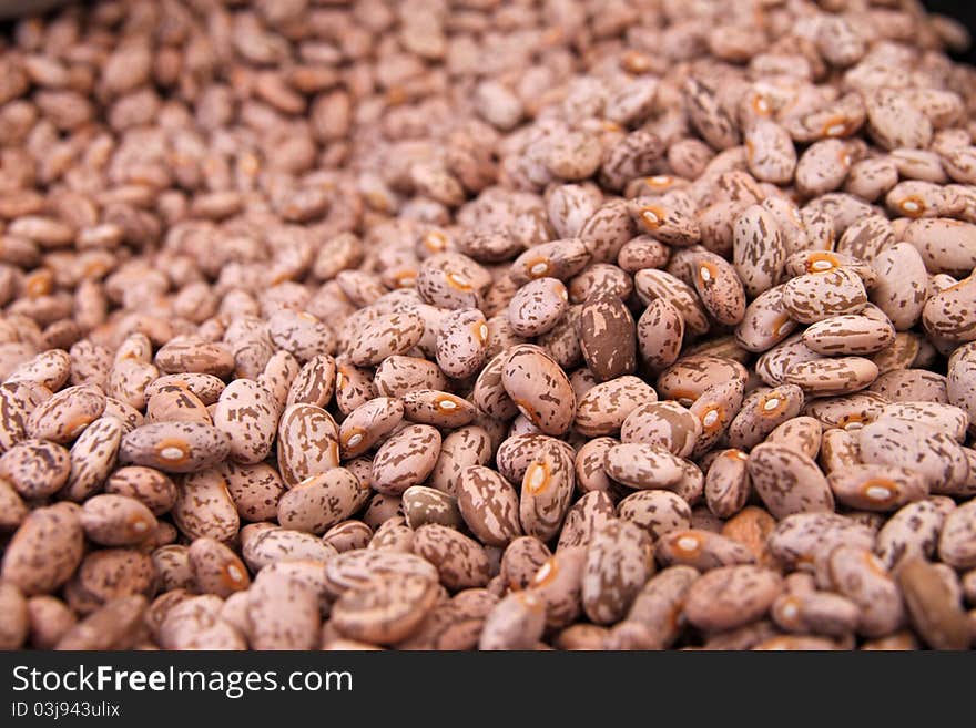 Background of beans