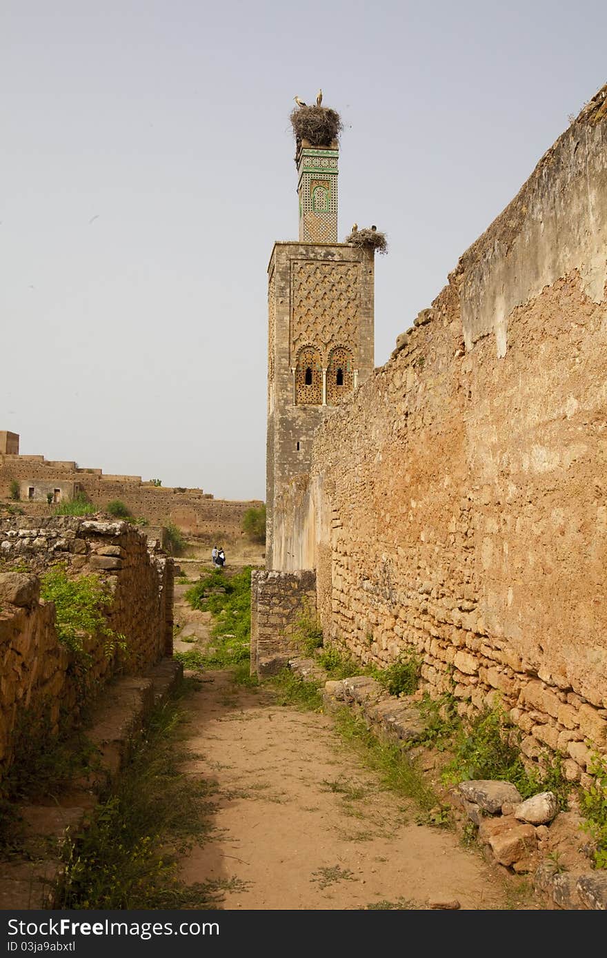 Oudaya Rabat Morocco,Ancient Architecture. Oudaya Rabat Morocco,Ancient Architecture