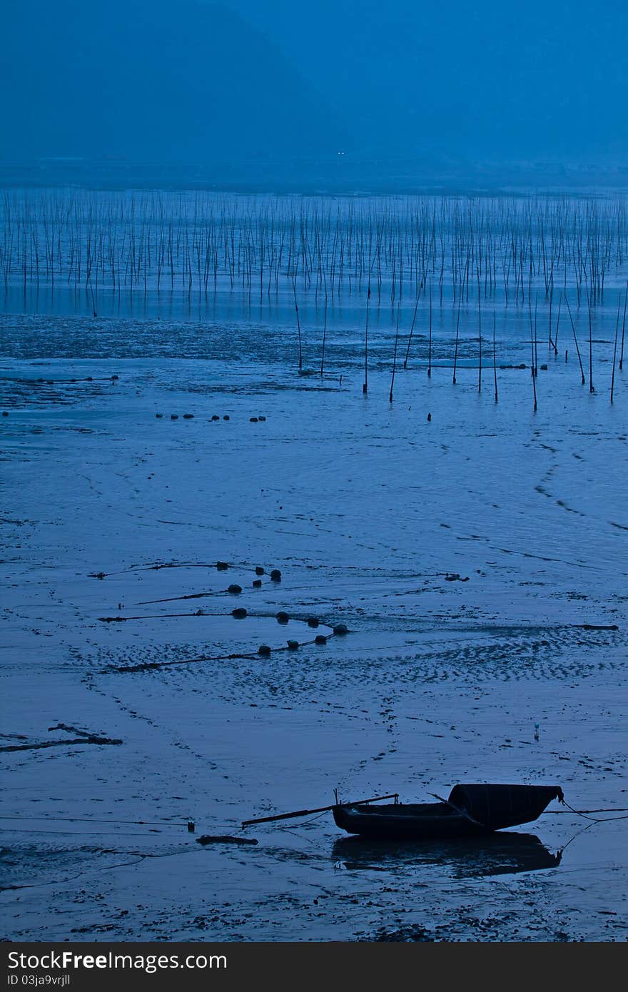 Boat in dawn