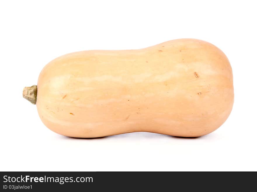 Stillife with a fresh pumpkin