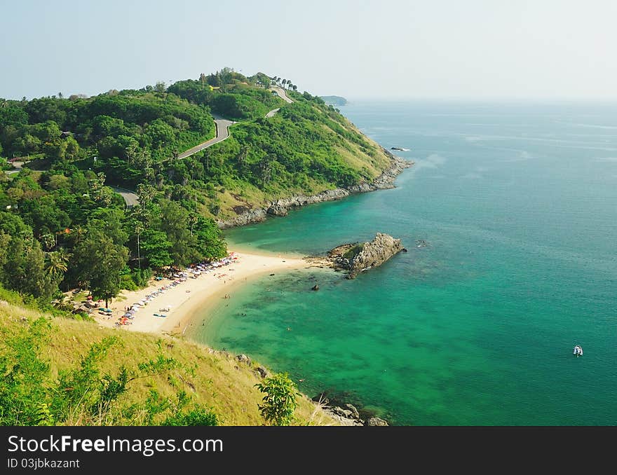 Sea view in thailand