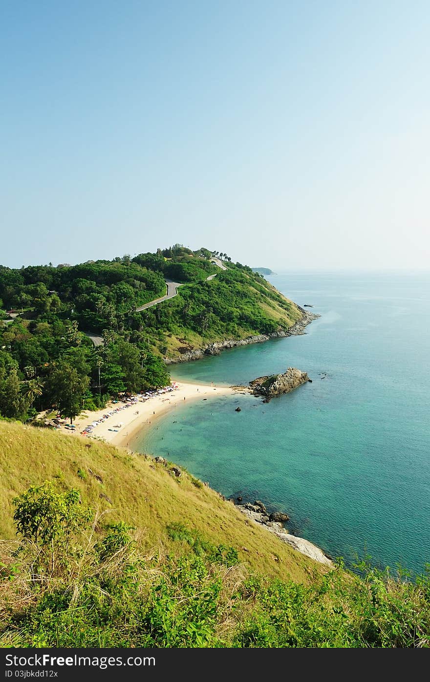 Sea view in thailand