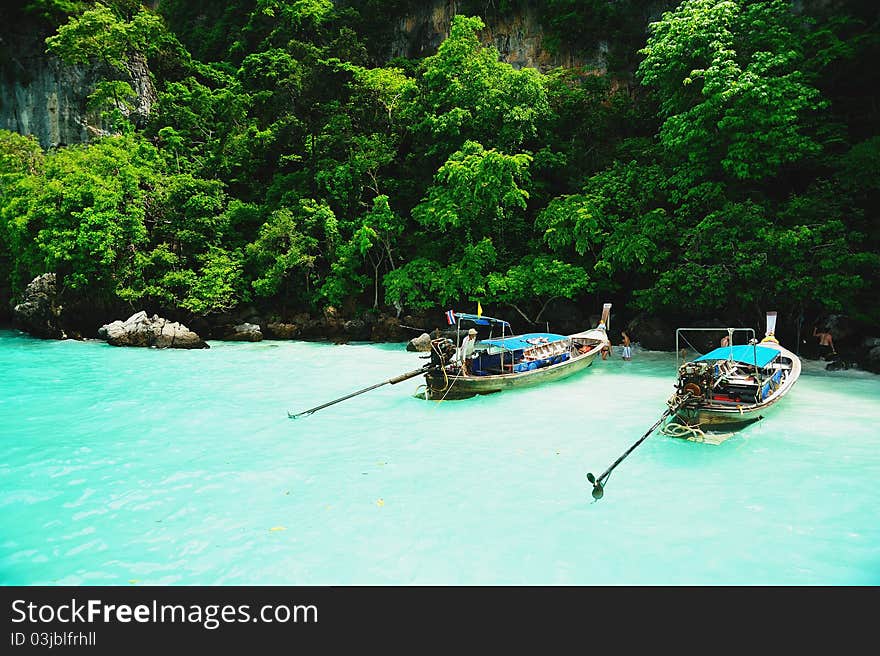 Boats On Clear Sea