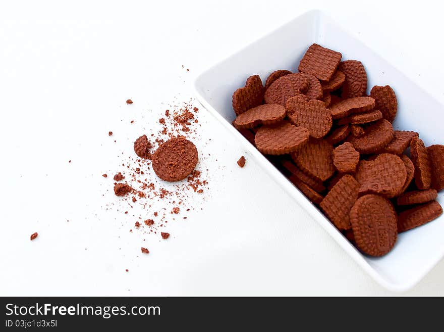 Chocolate Biscuit Still Life