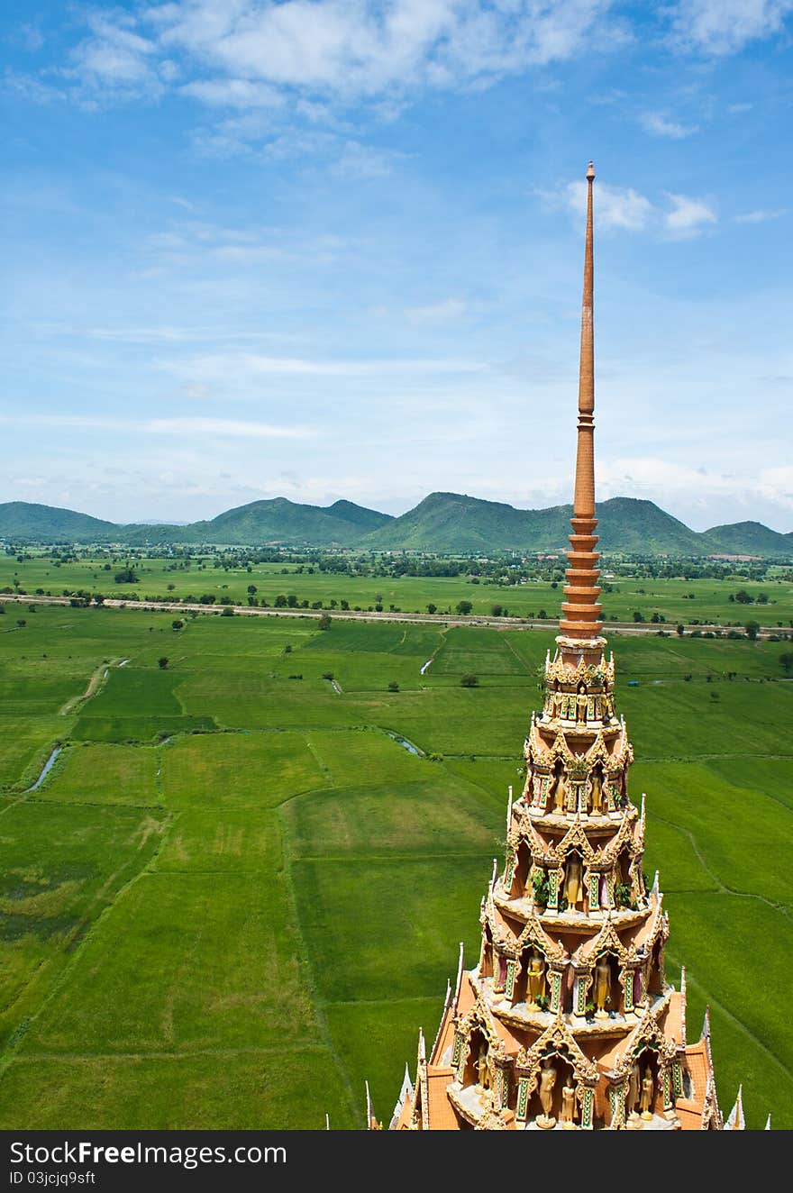 Beautiful pagoda with a beautiful sky in the background. Beautiful pagoda with a beautiful sky in the background