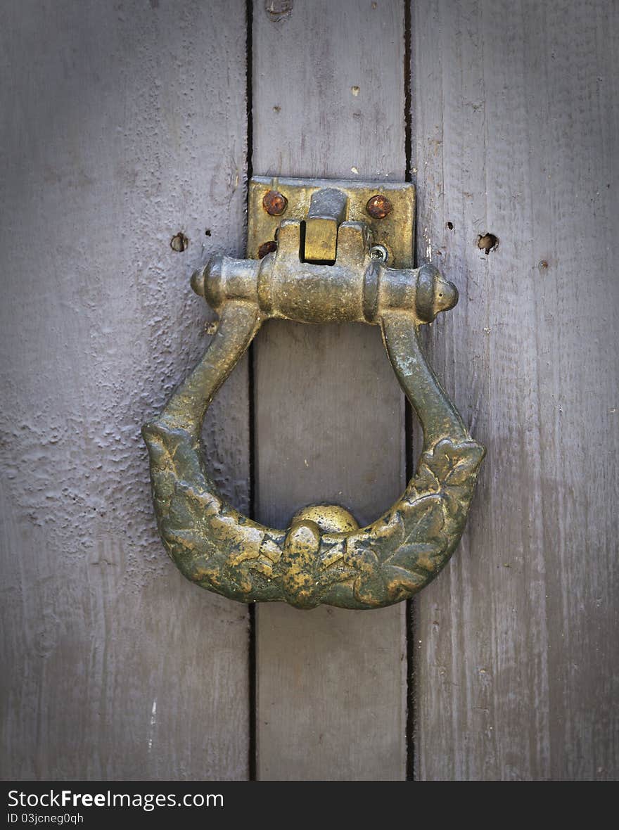 Coseup old-fashioned brass  door handle