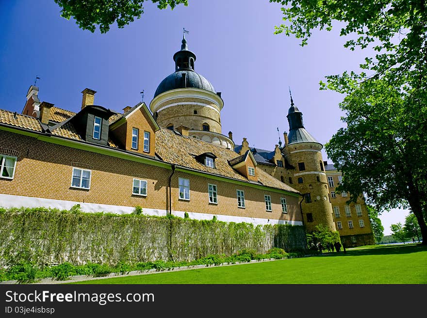 Old Swedish  Gripsholm Castle taken on June 2011. Old Swedish  Gripsholm Castle taken on June 2011