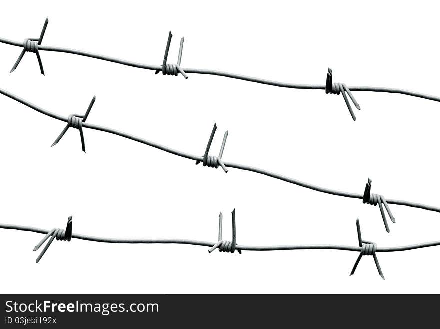 Barbed wire