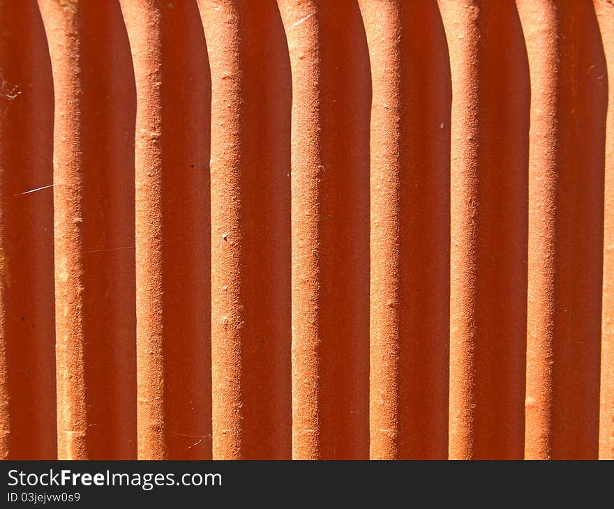 Brick texture close-up, orange color