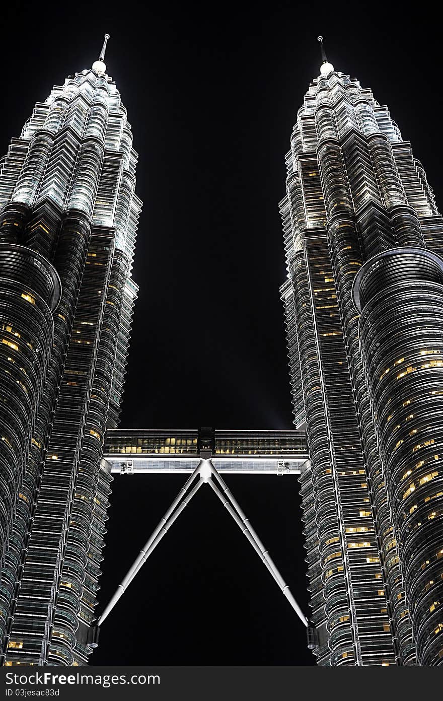 Petronas Twin Towers in Kuala Lumpur, Malaysia