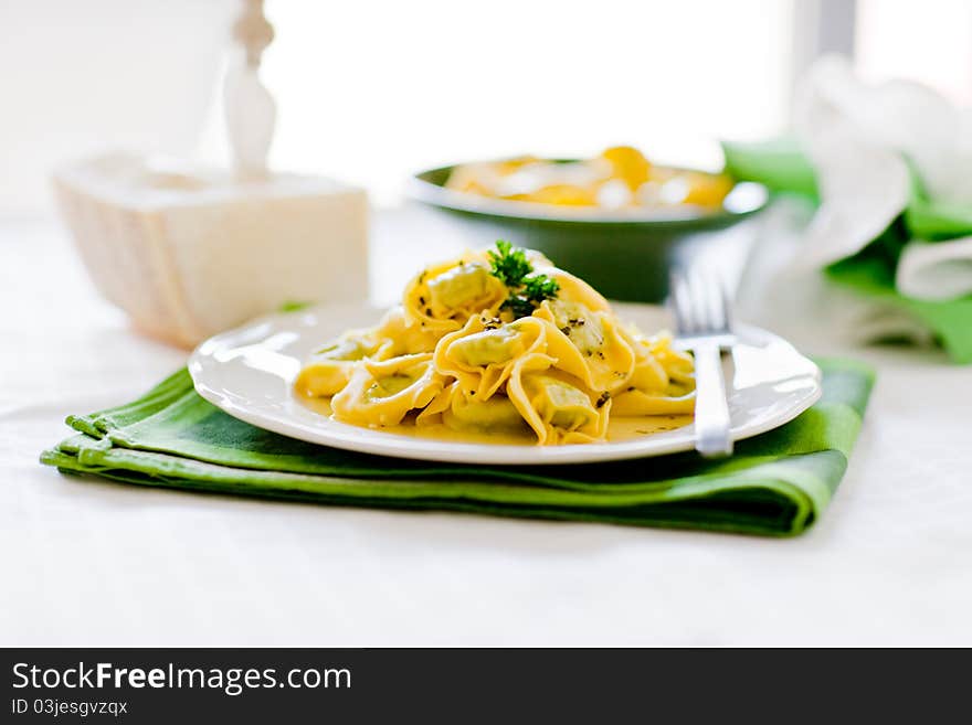 Tortellini With Butter And Sage