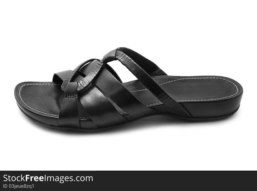 Sandal isolated over white background