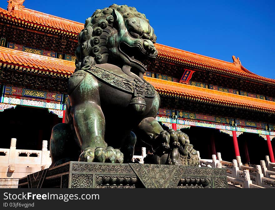 Forbidden City Lion