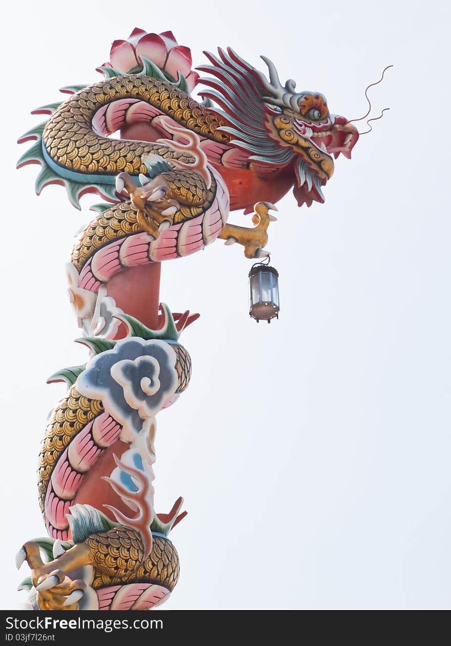 Dragon statue