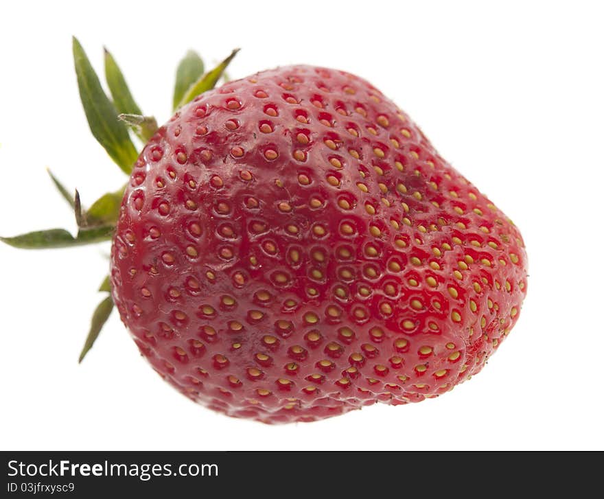 Strawberry on a white background