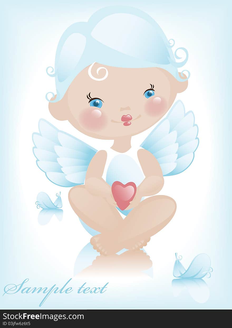 Angel With Hearts 2.