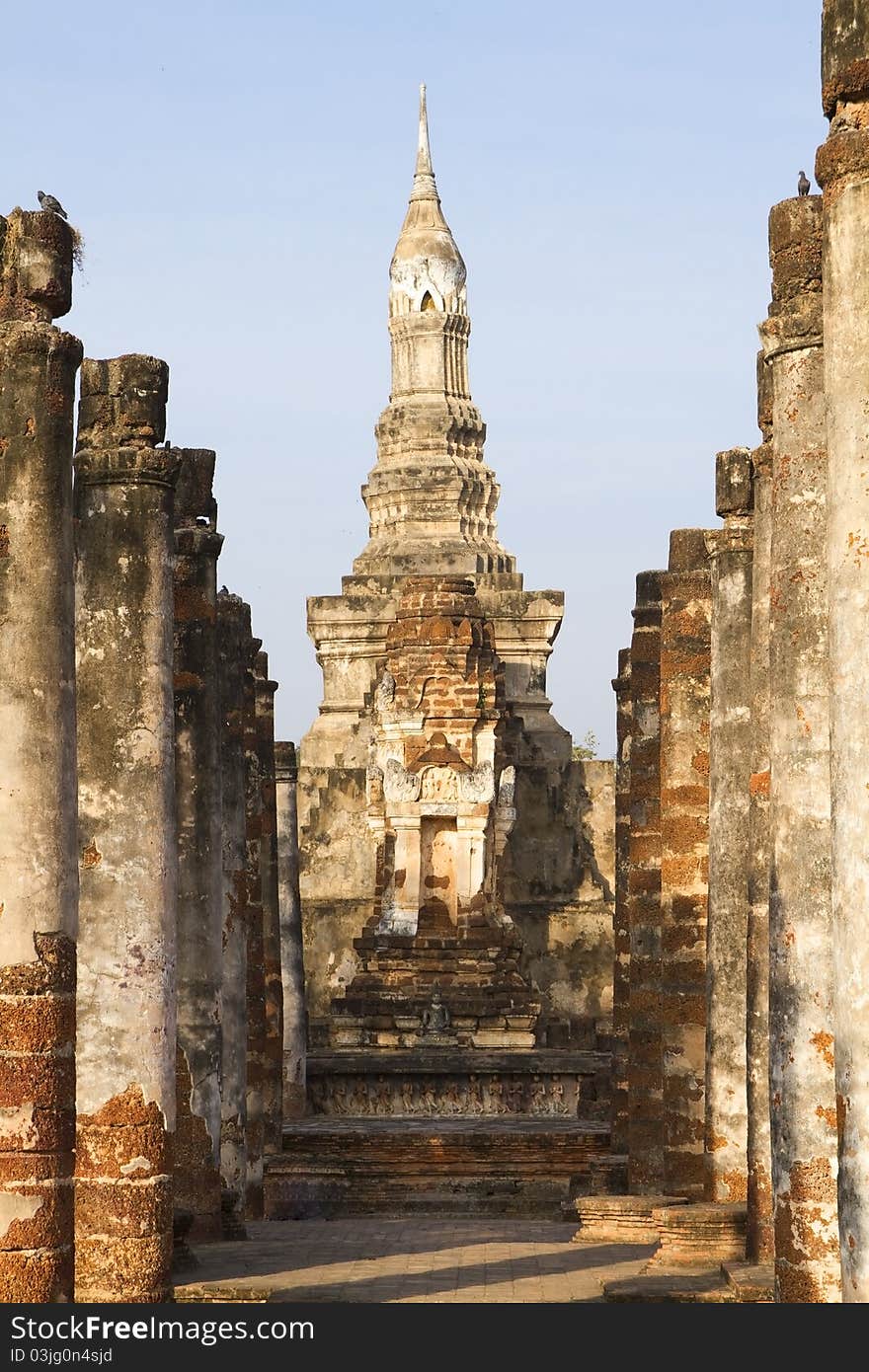 Buddha Sukhothai Historical park, Thailand