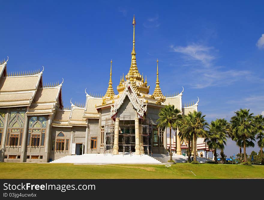 The beauty of Thai temples.