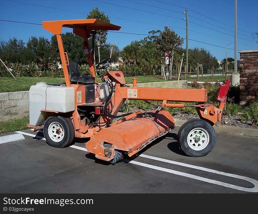 Street Lot Sweeper