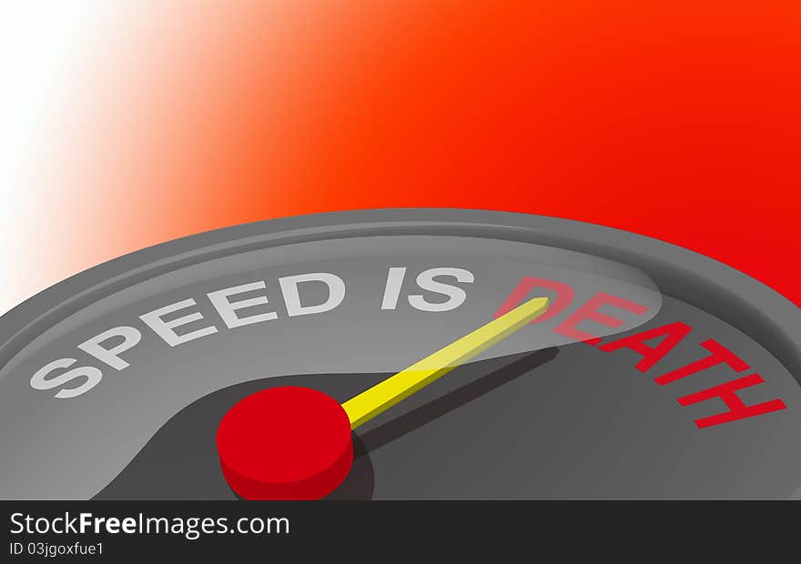 This is a 3D pattem of speedometer. This is a 3D pattem of speedometer