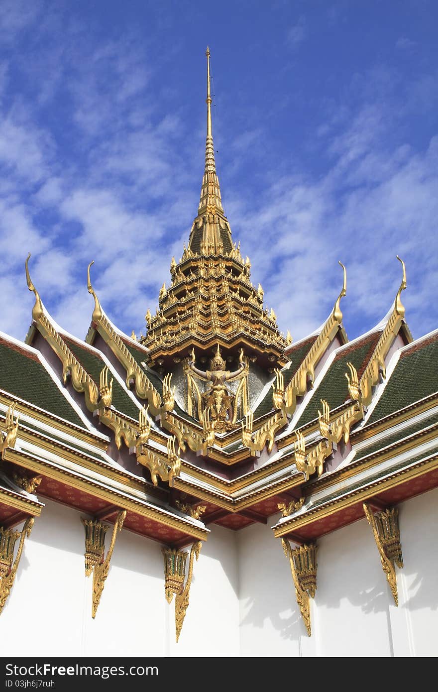 Details of tradition Thai style architecture. Details of tradition Thai style architecture