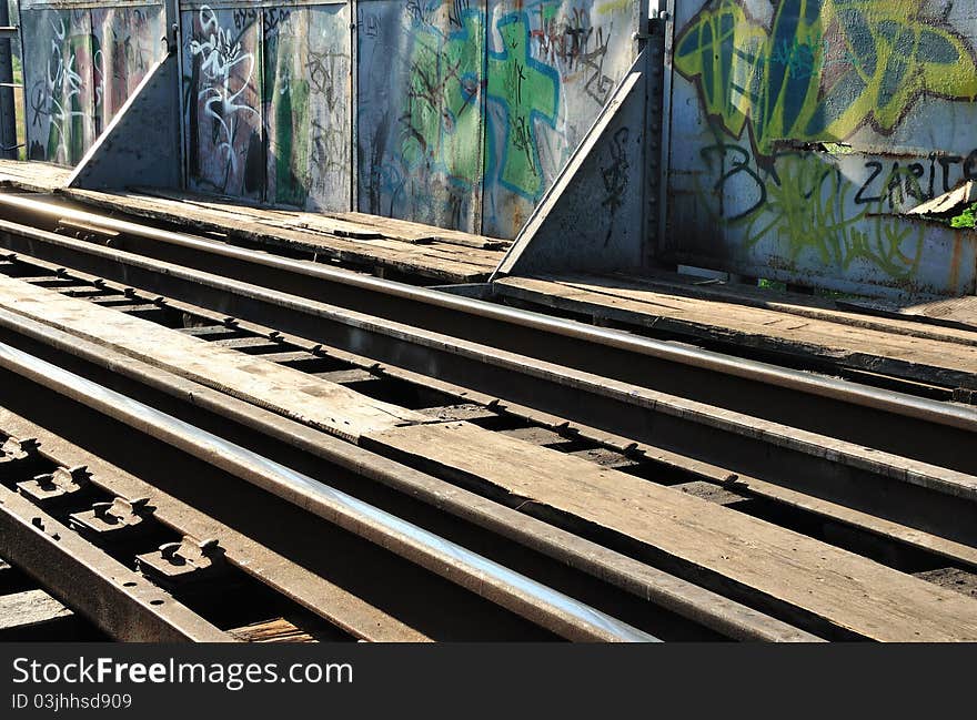 Rails and graffiti