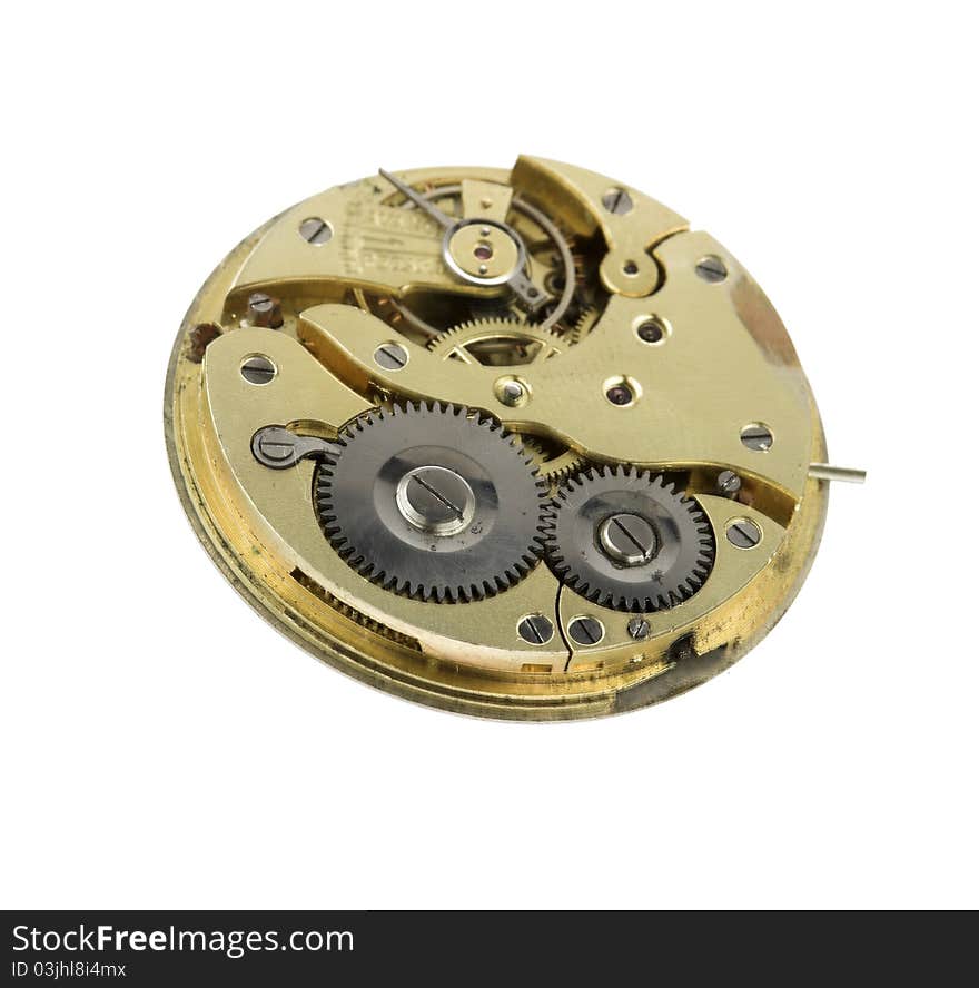 Worn Clockwork Mechanism