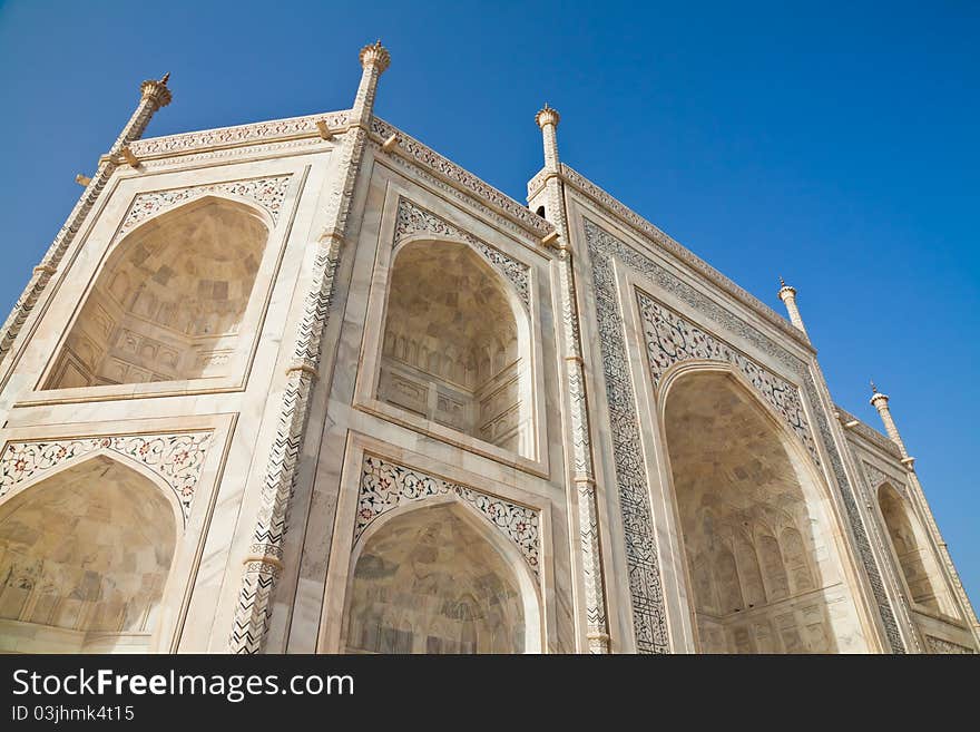 The Taj Mahal is a mausoleum located in Agra, India. It is one of the most recognizable structures in the world. The Taj Mahal is a mausoleum located in Agra, India. It is one of the most recognizable structures in the world.